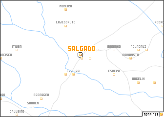 map of Salgado