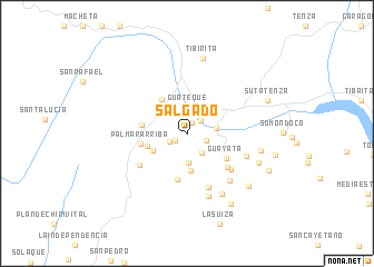 map of Salgado