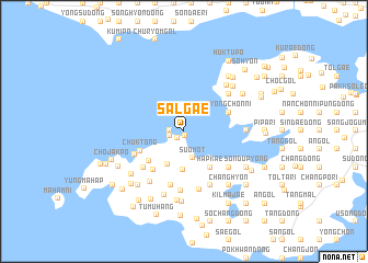 map of Salgae