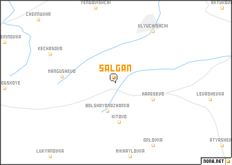 map of Salgan