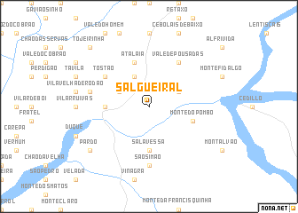 map of Salgueiral