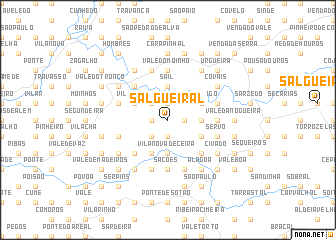 map of Salgueiral