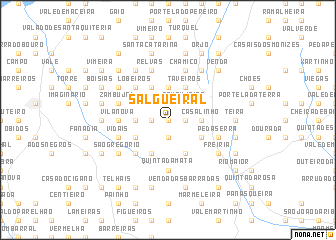 map of Salgueiral