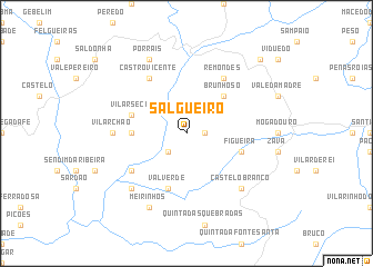 map of Salgueiro