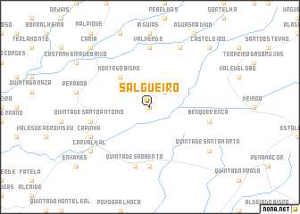 map of Salgueiro