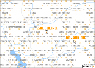 map of Salgueiro