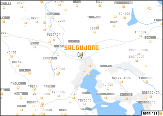 map of Salgujŏng