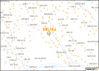 map of Saliaj