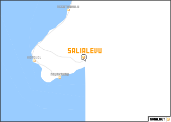 map of Salialevu