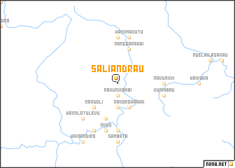map of Saliandrau