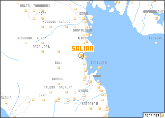 map of Salian