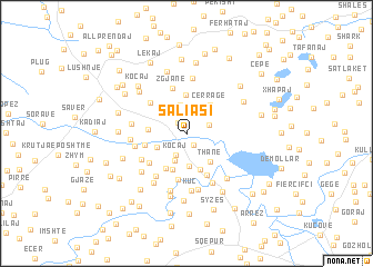 map of Saliasi