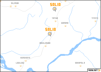 map of Salia