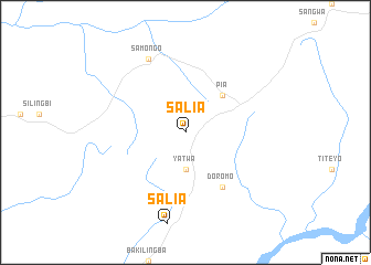 map of Salia