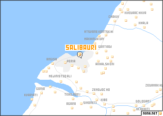 map of Salibauri
