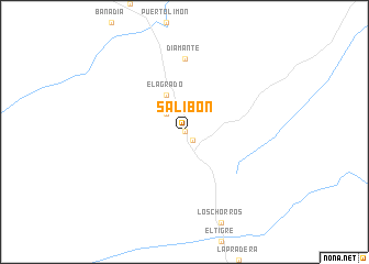 map of Salibón