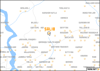 map of Şalīb