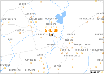 map of Salida