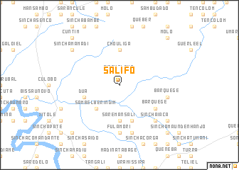 map of Salifo