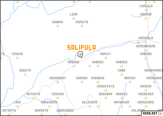 map of Salifula