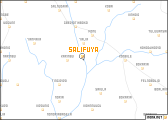 map of Salifuya