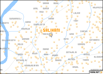 map of Sālihāni