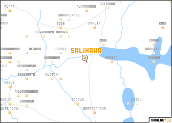 map of Salihawa