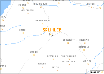 map of Salihler