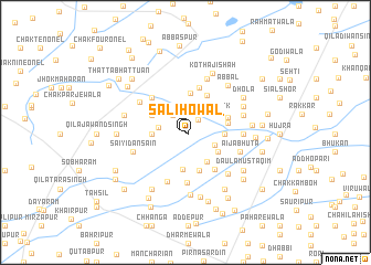 map of Salihowāl