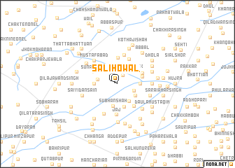 map of Sālihowāl