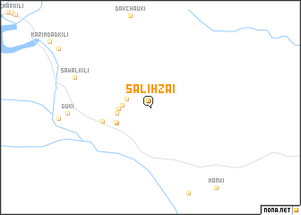 map of Sālihzai