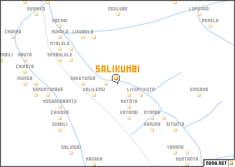 map of Salikumbi