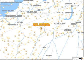 map of Salīmābād