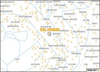 map of Salīmābād