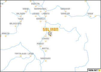 map of Saliman