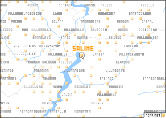 map of Salime