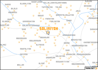 map of Sālimīyah