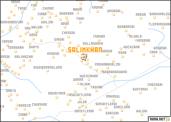 map of Salīm Khān