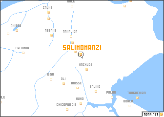 map of Salimo Manzi