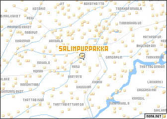 map of Salīmpur Pakka