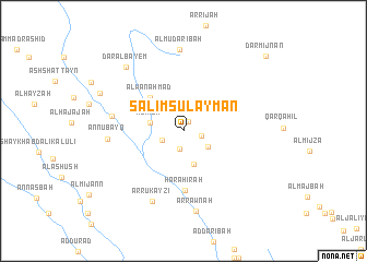 map of Salīm Sulaymān