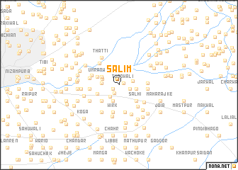 map of Salīm