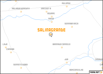 map of Salina Grande