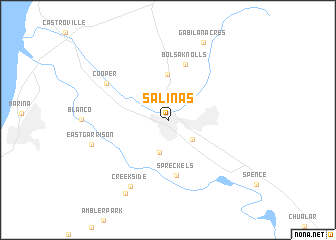 map of Salinas