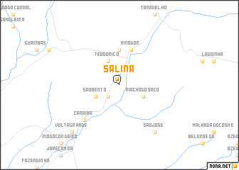 map of Salina