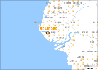 map of Salindeg