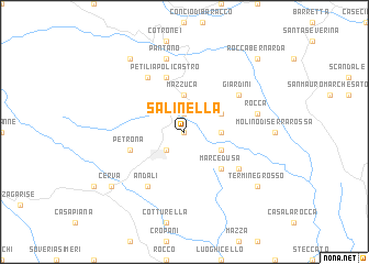 map of Salinella