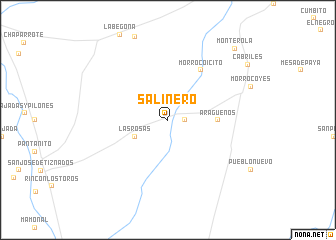 map of Salinero