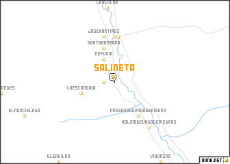 map of Salineta
