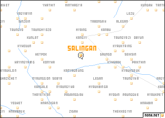 map of Salingan